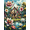 Pink, Pattern 4, variant on ODIKA 4'x6' Machine Washable Non-Slip Area Rug, Watercolor Blue High Traffic Rug, Blue, 1235496