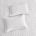 thumbnail image 6 of Blythease Oversized King Bedspread, Modern & Contemporary Look, Lightweight Bedding Cover, Reversible, 5 Piece Set, Pure White, 6 of 7