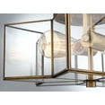thumbnail image 6 of Trade Winds Stella Star Semi-Flush Mount Ceiling Light in Natural Brass, 6 of 6