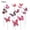 Pink, variant on 10PCS Double-Layer Artificial Butterfly Stakes, PVC 3D Butterfly Garden Ornaments with Flexible Stems, Weatherproof Decorative Picks for Potted Plants, Yard & Outdoor Decor,A
