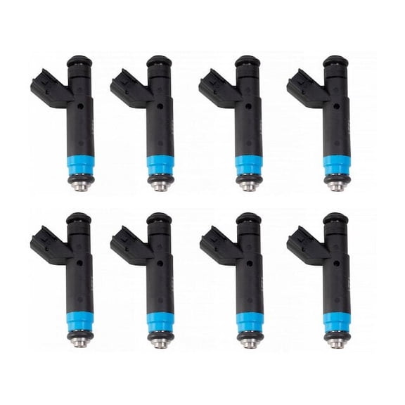 Fuel Injector Set 8 Piece - Compatible with 2000 Dodge Durango 5.2L V8