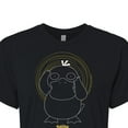 thumbnail image 3 of Pokémon - Psyduck Spiral - Juniors Cropped Cotton Blend T-Shirt, 3 of 5