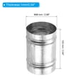 thumbnail image 2 of Conector de Conducto Uxcell de 2.7", 2 Juegos de Acoplamiento de Conducto de Hierro Galvanizado, Conector de Extensión de Manguera, 2 of 6