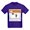 Purple, variant on CafePress - TALK FOOTBALL Kids T Shirt - Dark T-Shirt Kids XS-XL