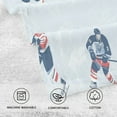 thumbnail image 5 of Yayeee 100% Cotton Hand Towels for Bathroom 16" x 28" Kitchen Towel, Hockey Action Zone, 5 of 7