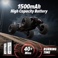thumbnail image 3 of Coche RC Hosim X05, escala 1/10, 48+KMH, de alta velocidad, resistente al agua, 3 of 7