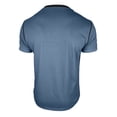 thumbnail image 3 of Dresfit Henley Shirts Men Button Down Short Sleeve Golf T Shirts Solid Cotton Loose Business Tees Relaxed Fit Lightweight Tops Sky Blue XL, 3 of 5