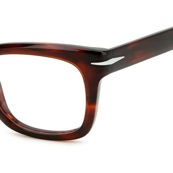 David Beckham DB 7105 0EX4 Men's Brown Horn Full Rim Eyeglasses