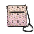 thumbnail image 2 of ZUXONGSY Cat Heart Paw Print PU Leather Crossbody Bags for Women Fashion Shoulder Handbags Phone Wallet Large Crossbody Purse Pocketbook with Zipper for Workout Working, 2 of 7