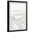 thumbnail image 2 of Parvez Taj 'Pool View' Framed Painting Print 24 x 36, 2 of 5