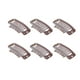 thumbnail image 2 of 40 Uds. Clips para peluca de pelo de acero inoxidable, 9 dientes que sujetan firmemente la extensión del cabello, Clip para postizo de 32mm, 2 of 8