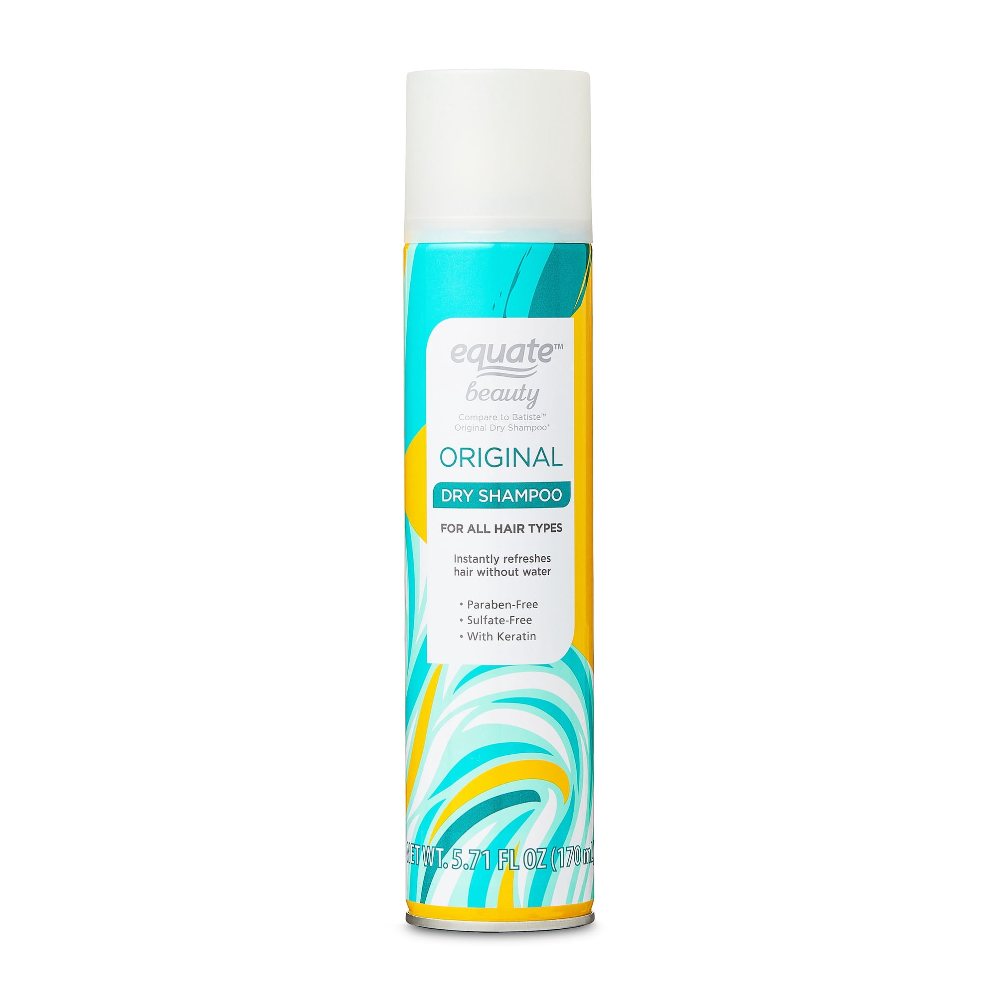 Equate Beauty Original Dry Shampoo, 5.71 fl oz, Compare to Batiste Original Dry Shampoo
