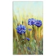 thumbnail image 2 of Cornflowers in Full Bloom - Floral Art Canvas Print, 2 of 3
