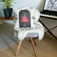 thumbnail image 6 of Red and Cream Arrowhead Printed Throw Pillow, 6 of 7