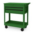 thumbnail image 6 of Hyper Tough 28-Inch Steel Tool Cart with Drawer, 500 lb Load Capacity, Green Powder-Coated, 6 of 9