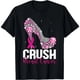 thumbnail image 1 of Camiseta de Mujer con Dije de Lazo Rosa para Concientización sobre el Cáncer de Mama, 1 of 5