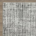 thumbnail image 3 of Loomaknoti Aysal Azebella 4' x 6' Gray Geometric Indoor Area Rug, 3 of 9
