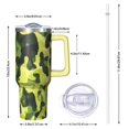 thumbnail image 6 of Camouflage 40oz Tumbler– Stainless Steel Insulated Tumbler with Handle and Straw, Large Capacity Travel Cup for Hot & Cold Drinks, 6 of 6