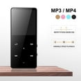 thumbnail image 2 of MP3/4 Player 8GB Player Bluetooth Music FM Radio One Click Recording Built-in Speaker, 2 of 10