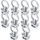 thumbnail image 1 of Stainless Steel L-Track Stud Fitting with Aluminum Keeper - 10-Piece Cargo Control Set, 1 of 5