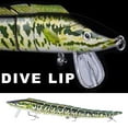 thumbnail image 4 of Lure Eel Fishing Lure Slow Sinking Jointed Countdown Gear Bait T2D3 S5C2 N4, 4 of 7