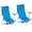 Blue, variant on FASCK Backpack Beach Chairs for Adults, Portable Lightweight Reclining Beach Chair with Headrest & Cup Holder, Heavy Duty Camping Chairs with 4 Positions for Outdoor Lawn/Fishing/Pool Lounge