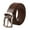 2# Coffee, variant on Mens Belt, Stretch Mens Adult Unisex Canvas Quick Release Buckle Outer Belt Men'S Outdoor Training Belt Swivel Buckle, 1# Black