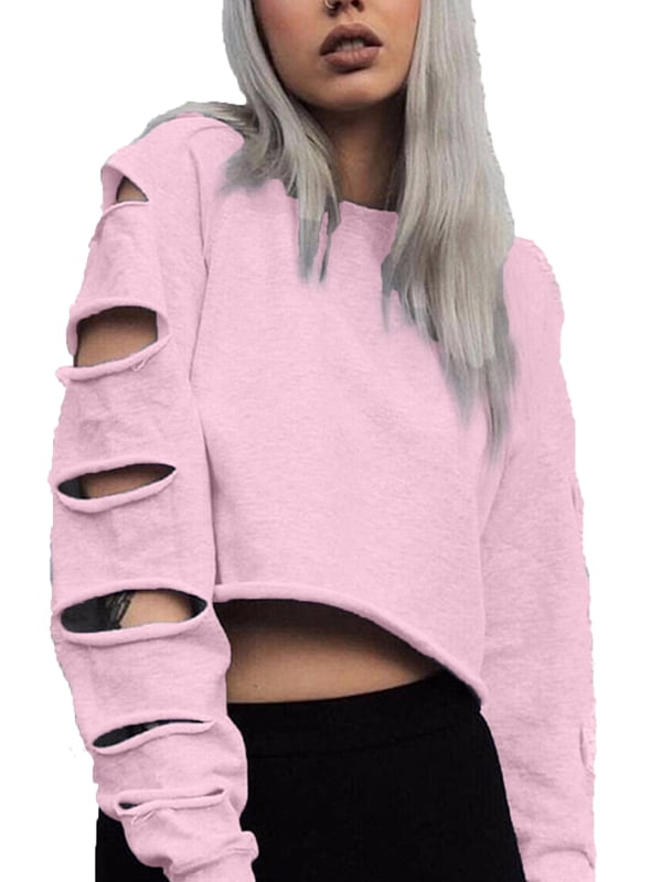 cropped hoodie jumper