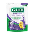 thumbnail image 1 of Palillos con hilo dental GUM flossers ultra deslizante menta refrescante 40 piezas, 1 of 2