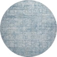 thumbnail image 2 of Addison Rugs Mayfield Premium Machine Washable Transitional Modern Blue Round Rug, 8' x 8', 2 of 6