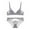Gray, variant on Ladies Bralettes Women Lace Bras with Briefs Underwear Set Ladies Bralette Comfy Gray XL