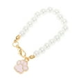 thumbnail image 5 of Unique Bargains 1 Pc Imitation Pearl Wolf Claw Cup Chain Charm Water Cup Pendant Pink Alloy, Imitation Pearl, 5 of 5