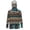 Aztec Tribal Print Teal Brown, variant on SEANATIVE Men's Outdoor Fishing Hoodie Sun Protection with Face Cover, Lightweight Portable Sun Block Top UV Protection Hooded Tops, 3XL, Corgi Schnauzer Yorkie Chihuahua Dog Print