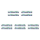 thumbnail image 1 of Pegatinas de escala para pulgar Piano notas clave calcomanías instrumento Musical 2 uds., 1 of 6