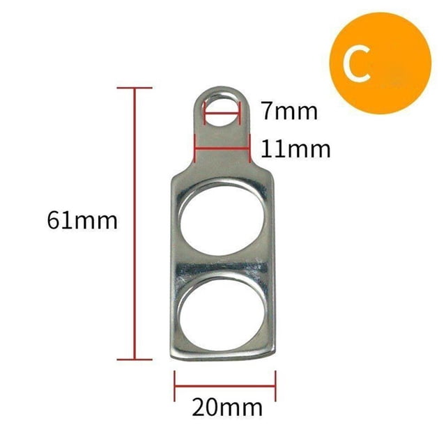 Universal Motorcycle 16MM stainless steel bracket for waterproof button switch