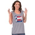 thumbnail image 4 of Betty Boop Red White Blue Patriotic Tank Top Tee Shirt Women Brisco Brands S, 4 of 6