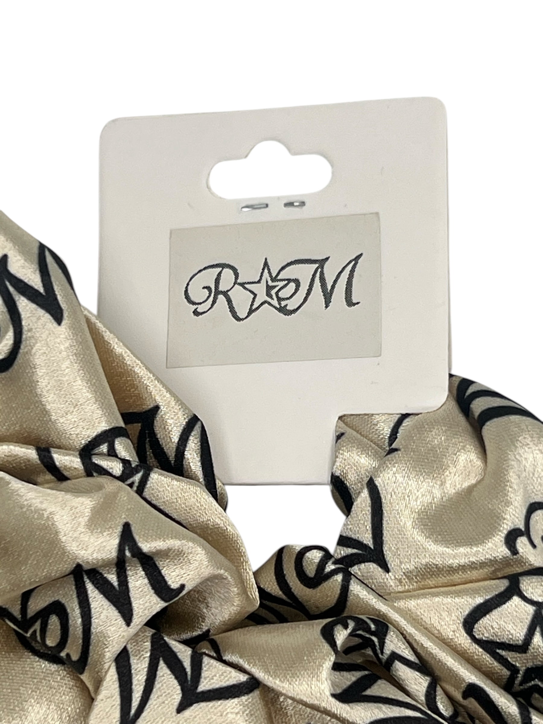Scrunchie Hair Tie Gold