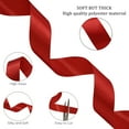 thumbnail image 5 of 7/8 inch 100 Yard ,Satin Ribbon for Gift Wrapping, Wedding, Crafts, Christmas,Easter, Floral, Hair, Invitation Decorations and More Red, 5 of 7