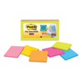 thumbnail image 2 of Full Stick Notes, 3 X 3, Assorted Rio De Janeiro Colors, 25 Sheets/pad, 12/pack | Bundle of 5 Packs, 2 of 3