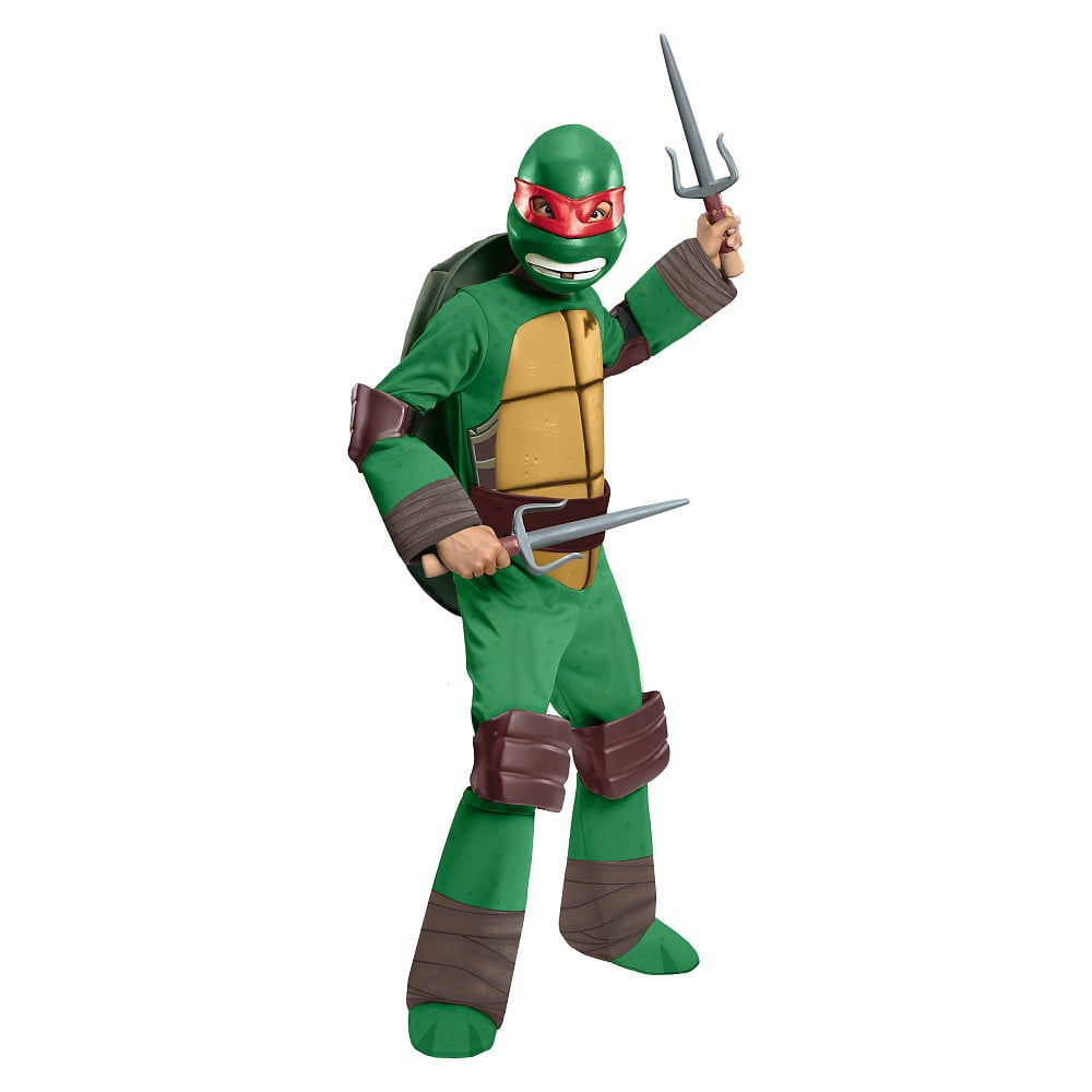 Details about   Boys Small 4-6 Yrs Teenage Mutant Ninja Turtles Halloween Costume Mask Outfit 