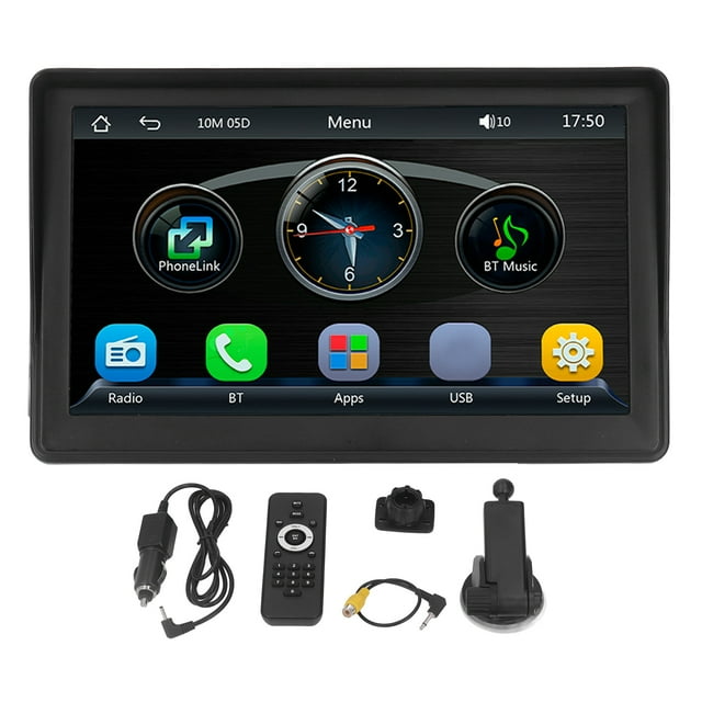 Reproductor MP5 para coche, pantalla de alta definición de 7 pulgadas, interconexión de teléfono móvil, entrada de imagen inversa, estéreo para coche B600W