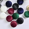 thumbnail image 5 of 9 Pcs Velvet Christmas Balls Ornaments, 3.15 Inch Velvet Balls with Decorative Rhinestones Christmas Hanging Ornament for Xmas Tree, Wreaths, Fireplace, Windows, 5 of 5