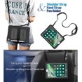 thumbnail image 3 of Jaorty Étui pour iPad air 2 /iPad Pro 9.7 2016, Poignée Rotative à 360 Degrés Support Rigide Crayon, 3 of 5