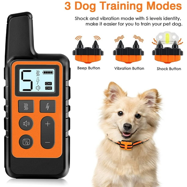 Dog shock training collar deals