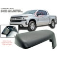 thumbnail image 2 of APA Replacement Exterior Mirror Cover fits 2019-2022 Silverado Sierra Top-Half Upper Part Textured Black Driver Left Side 84732427, 2 of 9