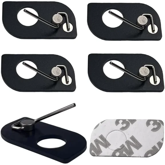 4Pcs Magnetic Arrow Rest Adhesive Recurve Bow Stick on Right Hand