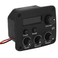 thumbnail image 1 of Pastilla de ecualizador preamplificador EQ de 3 bandas, sistema de pastilla piezoeléctrica ecualizador de guitarra EQ con pantalla LCD para accesorio de guitarra Ecomeon  no, 1 of 6