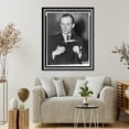 thumbnail image 4 of Historic Framed Print, [Werner von Clemm, half-length portrait, standing, facing slightly left, with thumbs tucked into vest], 17-7/8" x 21-7/8", 4 of 9