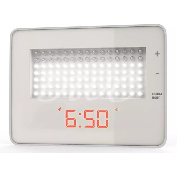 Aura EnergyUP Wake Up Light Therapy Lamp 10,000 Lux