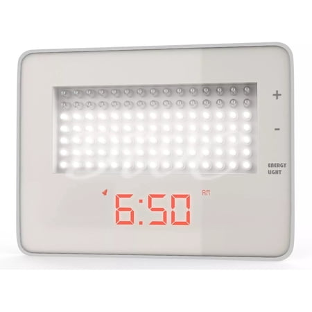 Aura EnergyUP Wake Up Light Therapy Lamp 10,000 Lux